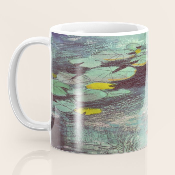 Capybara in the pond Coffee Mug Gallery Image 3