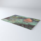 Capybara in the pond Rug Gallery Image 3