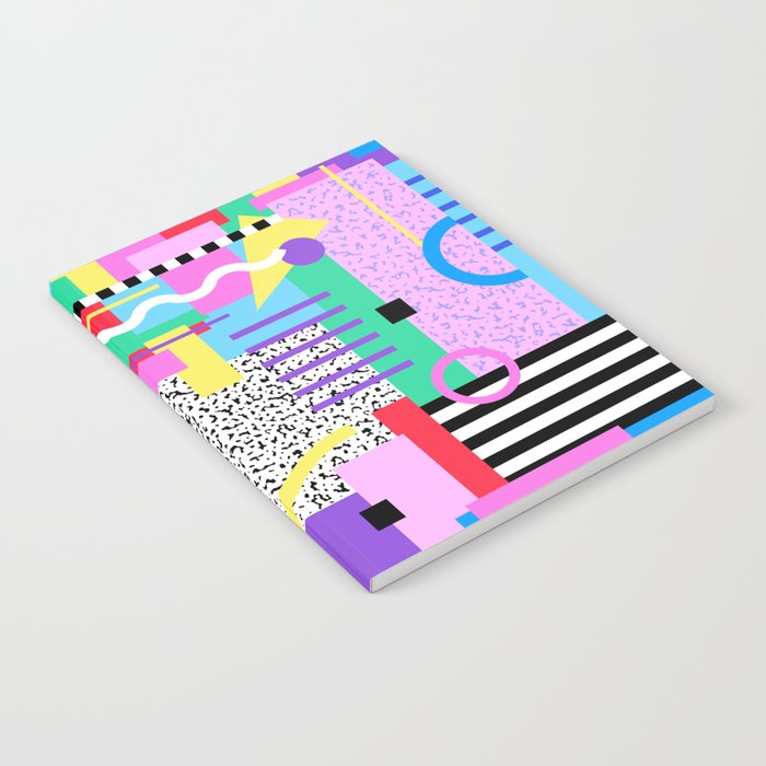 Memphis pattern 131 - 80s / 90s Retro Notebook Gallery Image 2