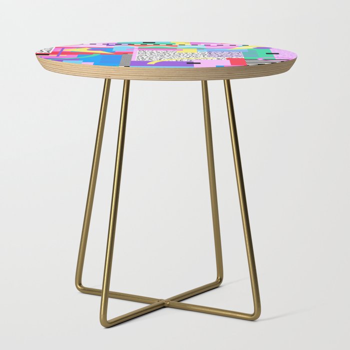 Memphis pattern 131 - 80s / 90s Retro Side Table Gallery Image 1