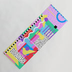 Memphis pattern 131 - 80s / 90s Retro Yoga Mat Gallery Image 1