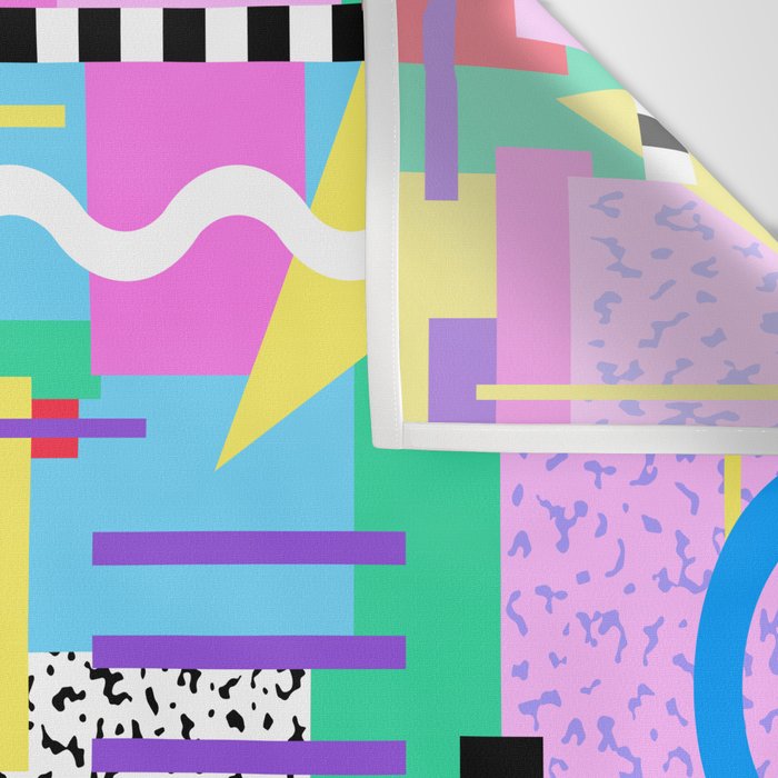 Memphis pattern 131 - 80s / 90s Retro Wall Tapestry Gallery Image 3