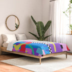 Memphis pattern 131 - 80s / 90s Retro Comforter Gallery Image 2