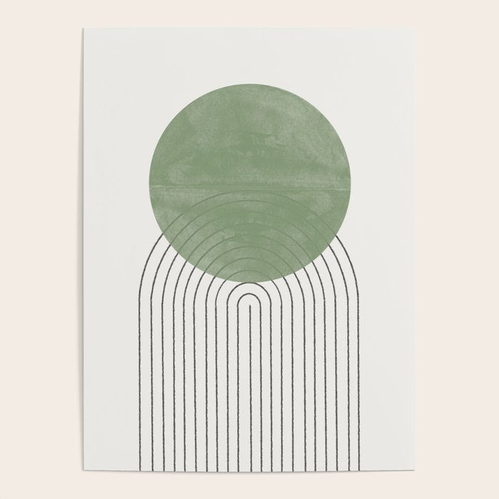 Green Sun Positive Vibe  Poster Gallery Image 4