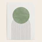 Green Sun Positive Vibe  Poster Gallery Image 4