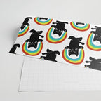 Rainbow cat Wrapping Paper Gallery Image 2