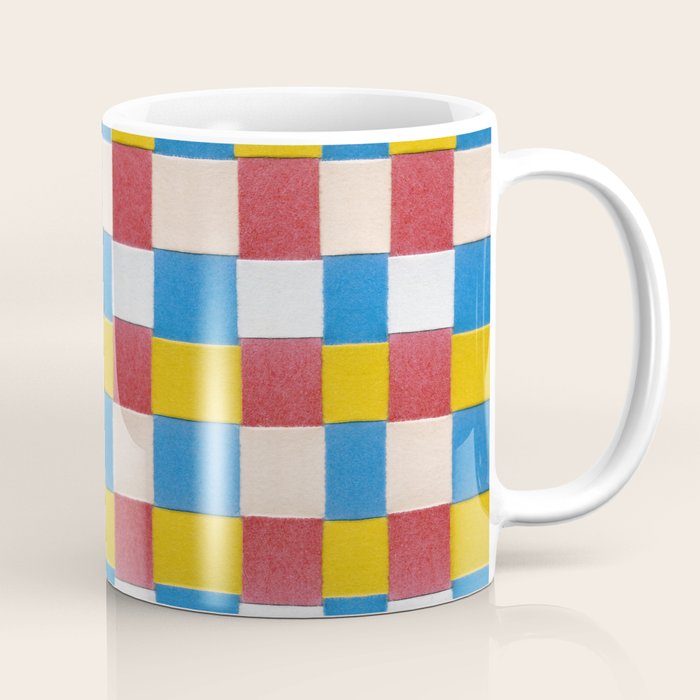 Paper Weaving Pattern #2 Coffee Mug Gallery Image 1