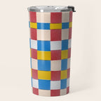 Paper Weaving Pattern #2 Travel Mug Gallery Image 2