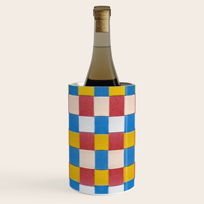 Paper Weaving Pattern #2 Wine Chiller Gallery Image 1