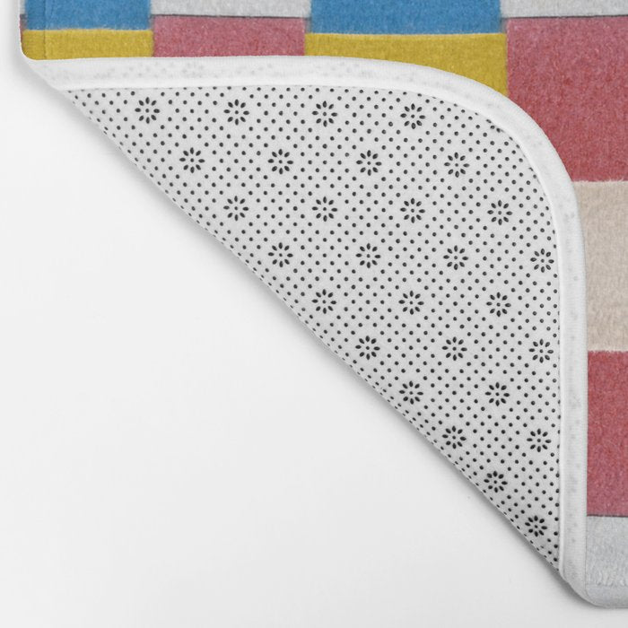 Paper Weaving Pattern #2 Bath Mat Gallery Image 2