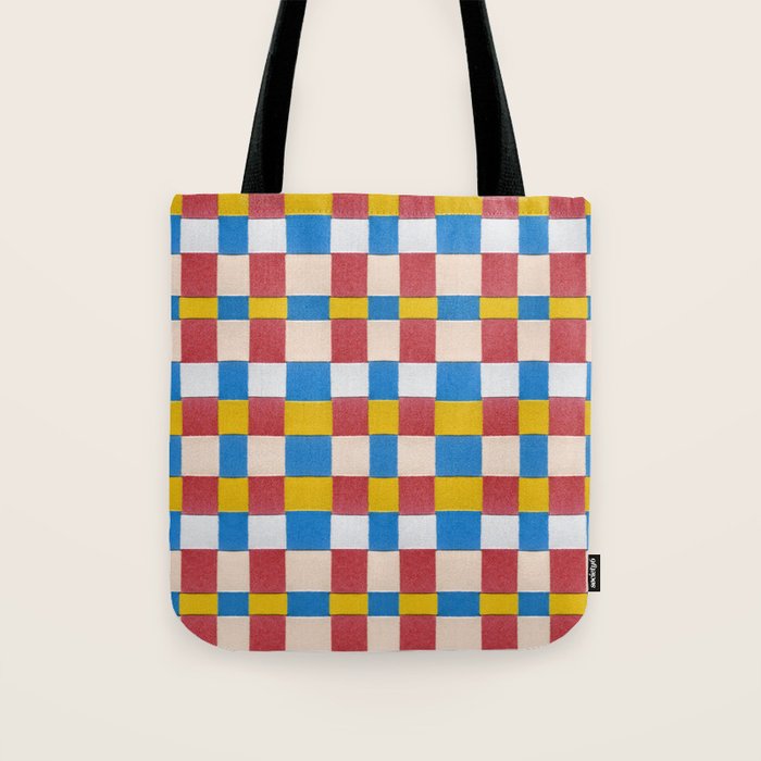 Paper Weaving Pattern #2 Tote Bag Gallery Image 1