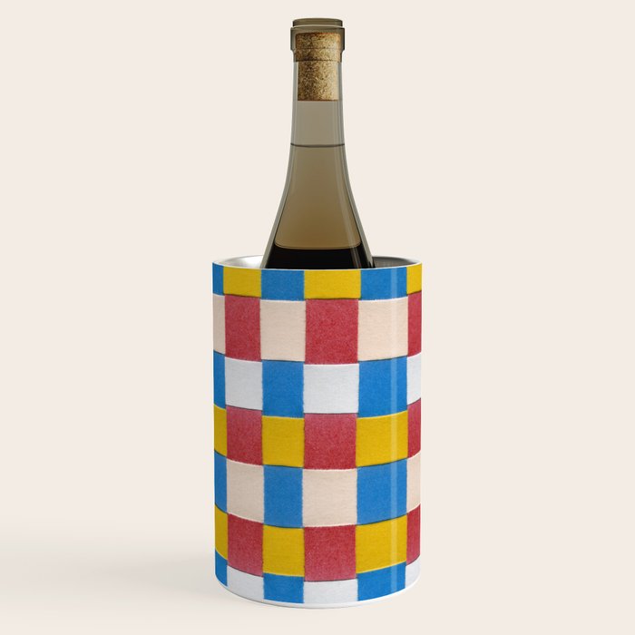 Paper Weaving Pattern #2 Wine Chiller Gallery Image 2