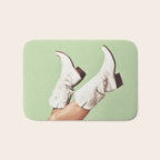 These Boots - Green Bath Mat Gallery Image 1