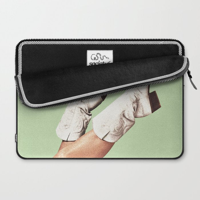 These Boots - Green Laptop Sleeve Gallery Image 2