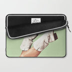 These Boots - Green Laptop Sleeve Gallery Image 2
