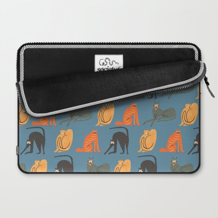 Badass gang cats Laptop Sleeve Gallery Image 2