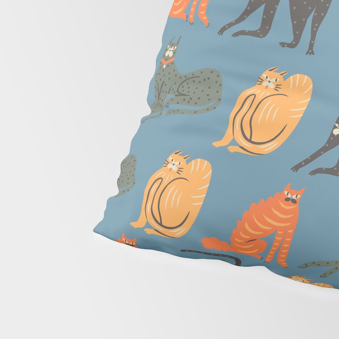 Badass gang cats Pillow Sham Gallery Image 4