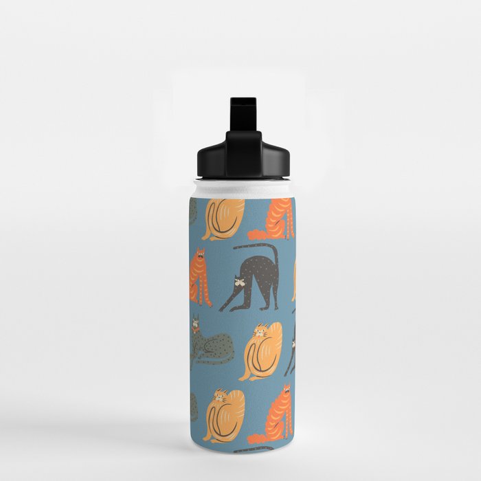 Badass gang cats Water Bottle Gallery Image 2