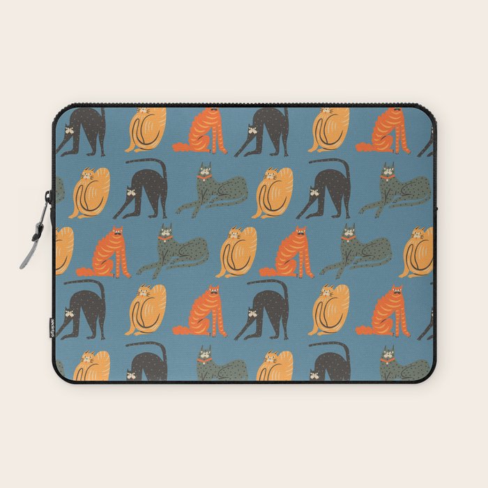 Badass gang cats Laptop Sleeve Gallery Image 1