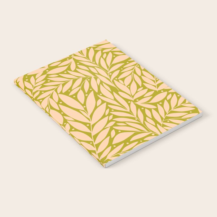 Vintage Leaves  Notebook Gallery Image 1