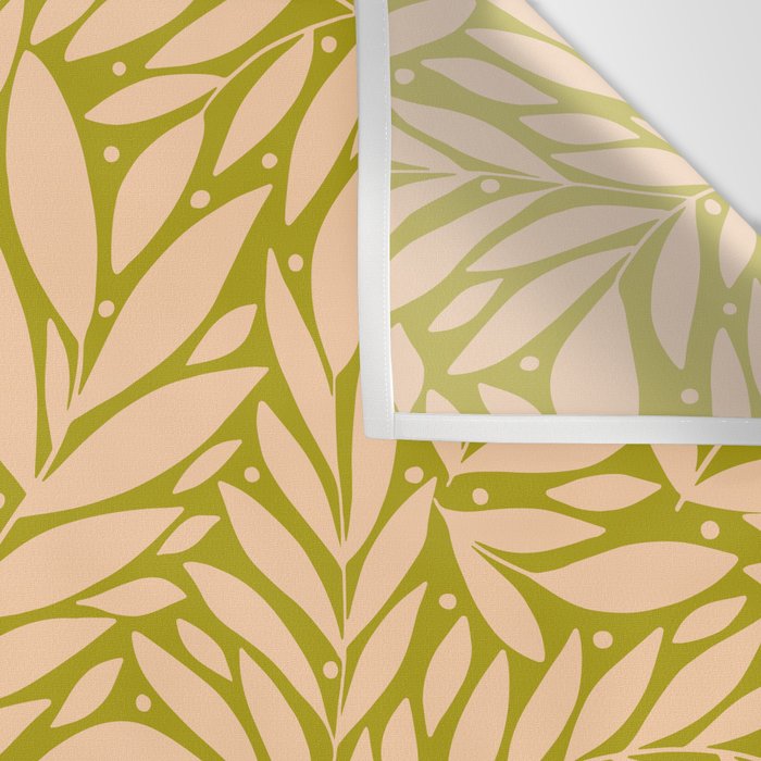 Vintage Leaves  Wall Tapestry Gallery Image 3