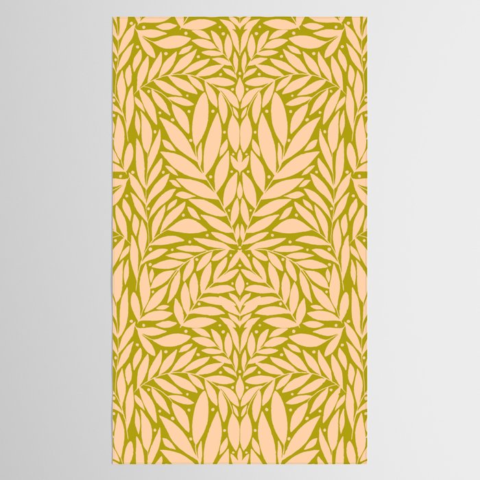 Vintage Leaves  Tablecloth Gallery Image 2