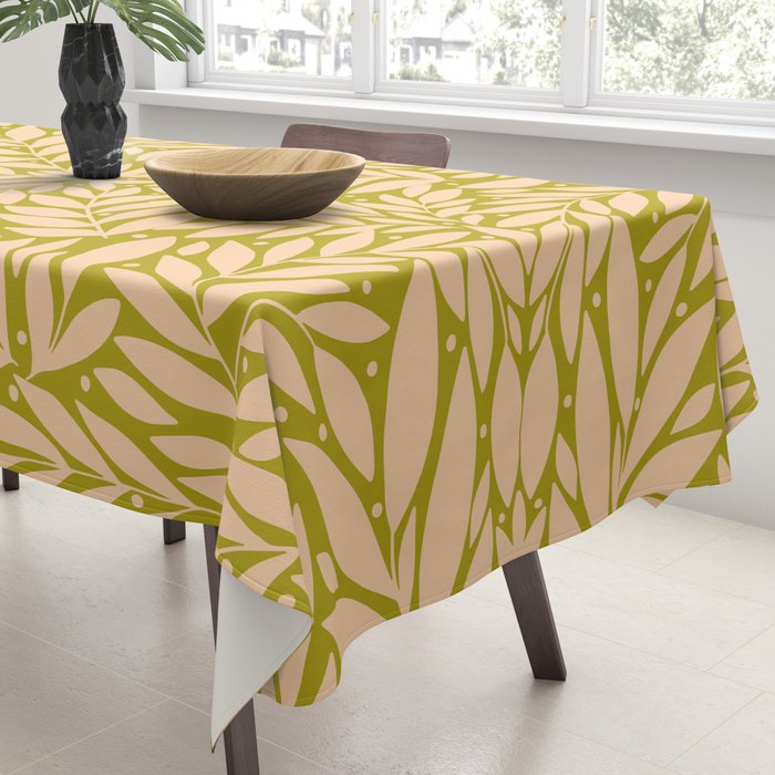 Vintage Leaves  Tablecloth Gallery Image 3