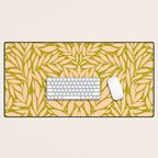 Vintage Leaves  Desk Mat Gallery Image 1