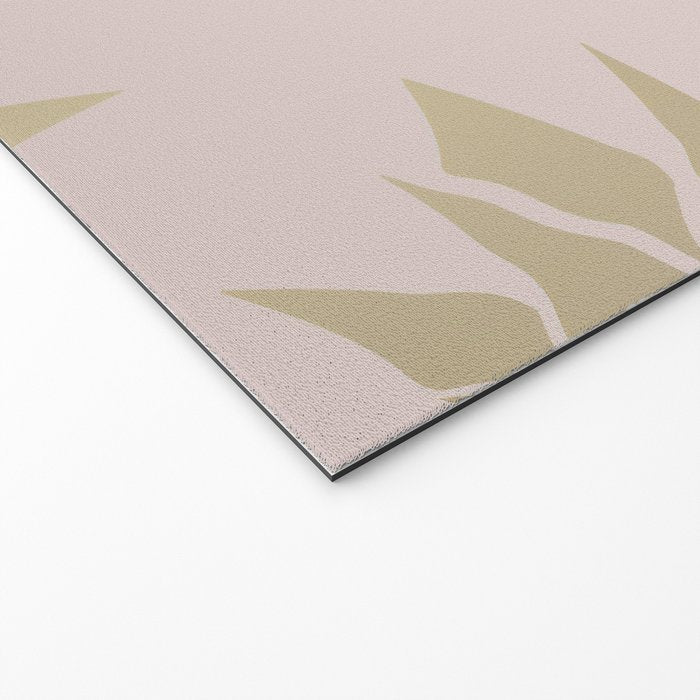 Glam, Pineapple Art, Pink Aesthetic with Gold Welcome Mat Gallery Image 2
