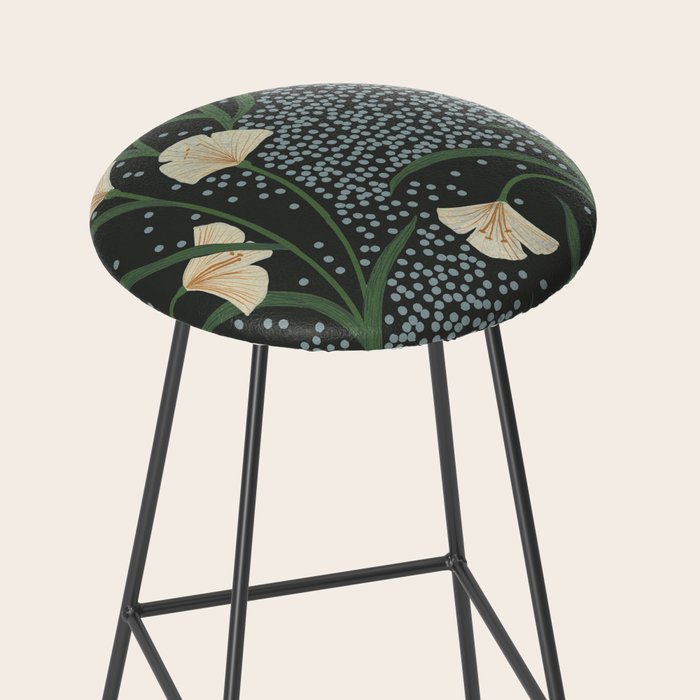 Lily Floral Stool Gallery Image 2