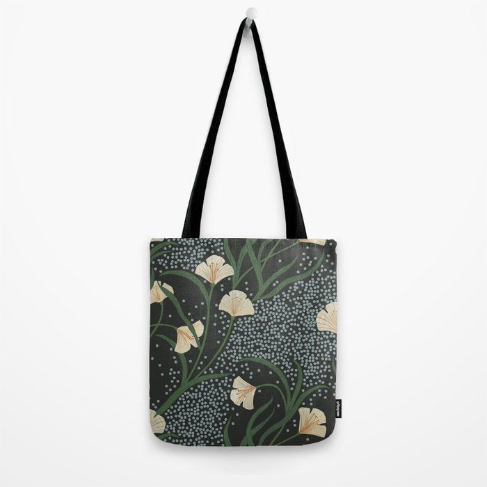 Lily Floral Tote Bag Gallery Image 2
