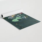 Mushroom night moth Yoga Mat Gallery Image 2