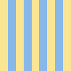Bold Vertical Stripes Pattern - butter yellow and blue Coffee Mug Gallery Image 2