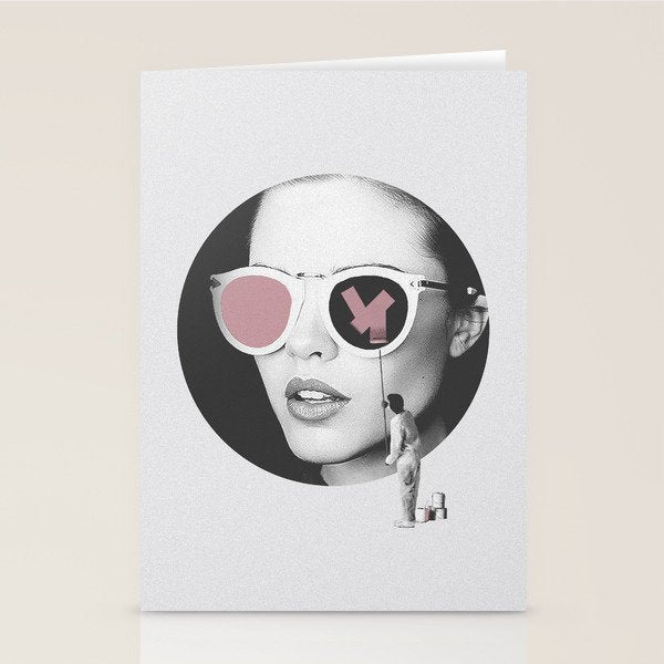 Another perspective Stationery Card