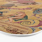 Antique 18th Century 'Portal of the Gods' French Gobelin Tapestry Bath Mat Gallery Image 3