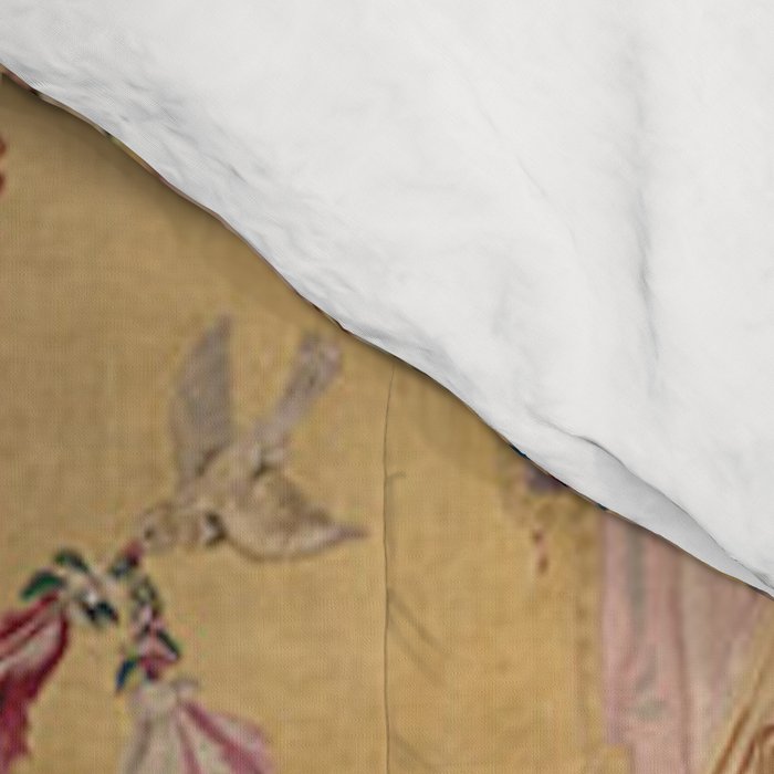 Antique 18th Century 'Portal of the Gods' French Gobelin Tapestry Comforter Gallery Image 4
