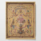 Antique 18th Century 'Portal of the Gods' French Gobelin Tapestry Serving Tray Gallery Image 1