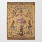 Antique 18th Century 'Portal of the Gods' French Gobelin Tapestry Poster Gallery Image 4