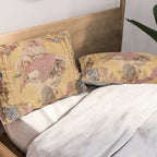 Antique 18th Century 'Portal of the Gods' French Gobelin Tapestry Pillow Sham Gallery Image 2