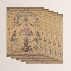 Antique 18th Century 'Portal of the Gods' French Gobelin Tapestry Wrapping Paper Gallery Image 3