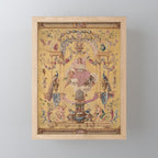 Antique 18th Century 'Portal of the Gods' French Gobelin Tapestry Mini Art Print Gallery Image 1