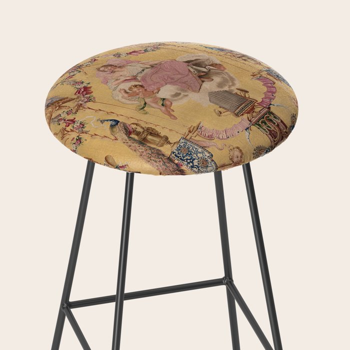 Antique 18th Century 'Portal of the Gods' French Gobelin Tapestry Stool Gallery Image 2