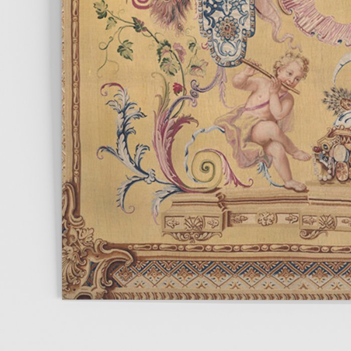 Antique 18th Century 'Portal of the Gods' French Gobelin Tapestry Poster Gallery Image 3