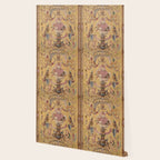 Antique 18th Century 'Portal of the Gods' French Gobelin Tapestry Wallpaper Gallery Image 2