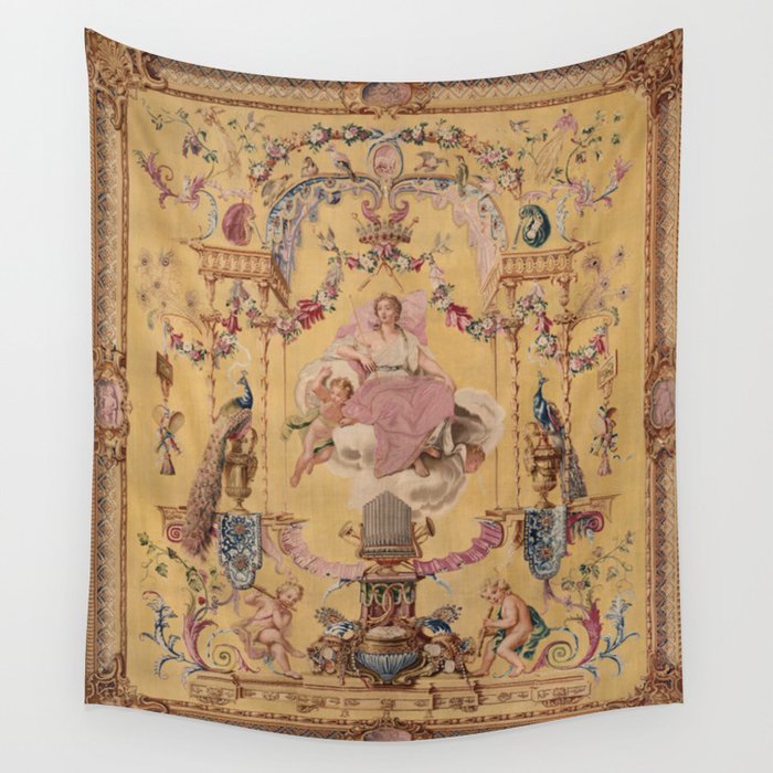 Antique 18th Century 'Portal of the Gods' French Gobelin Tapestry Wall Tapestry Gallery Image 1