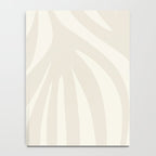 Maldives Abstract Botanical Pattern in Pale Beige Tones Notebook Gallery Image 4