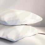 Maldives Abstract Botanical Pattern in Pale Beige Tones Pillow Sham Gallery Image 3