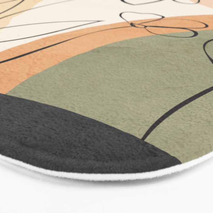 Plant Life Design 9 Bath Mat Gallery Image 3