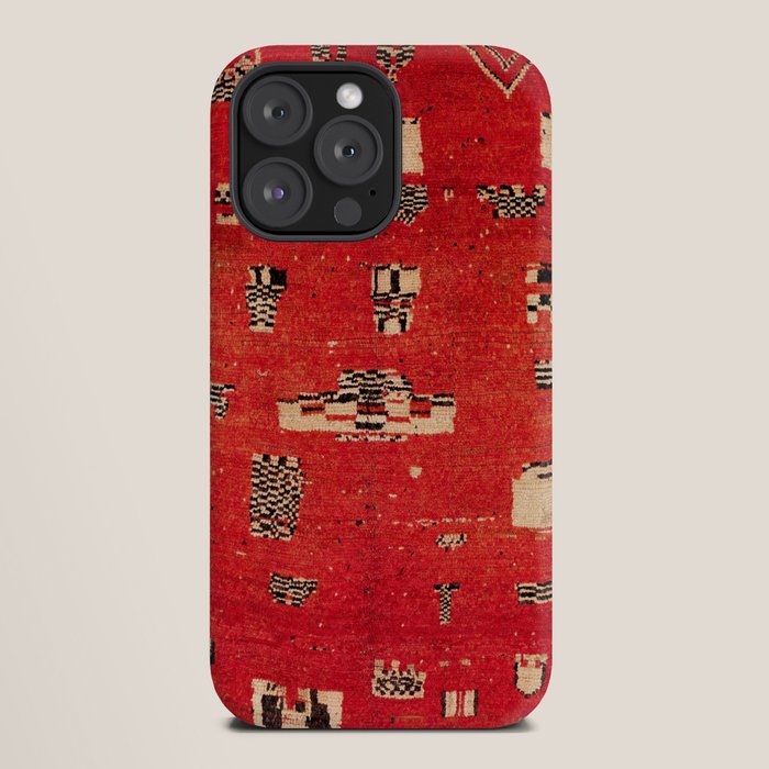 Haouz  Antique Morocco North African Pile Rug iPhone Case Gallery Image 20