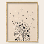 Love or Die Tryinâ - Rhinestone Cowgirl Black & Cream Serving Tray Gallery Image 1